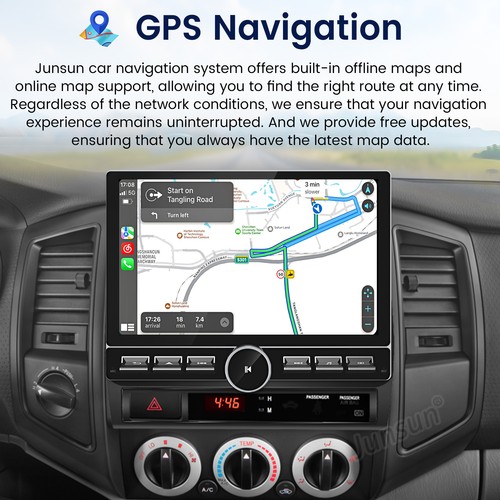 10.6" 2+64GB Android 14 Radio Stereo For Toyota Tacoma 2005-2013 WIFI CarPlay BT - Picture 6 of 22