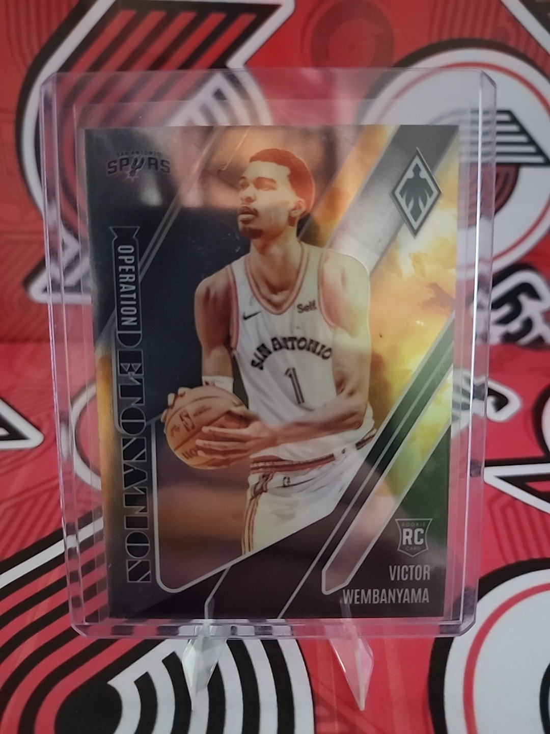 2023-24 Panini Phoenix - Operation Detonation Victor Wembanyama #4 (RC)