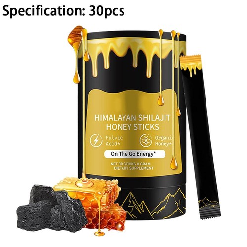 Himalayan Shilajit Honey Sticks, fulvic acid* organic honey,on the go energy - Picture 12 of 12