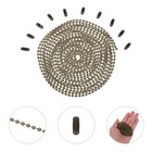  Ceiling Fan Pull Chain: 117.9inch Beaded Decorative Pendant Extension Chain For