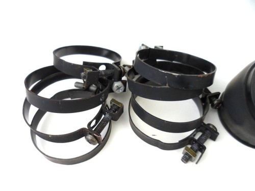 KIT x4 COLLETTORI ASPIRAZIONE MOTORE COMPLETI DI FASCE HONDA HORNET 600 2001 - Imagen 2 de 6
