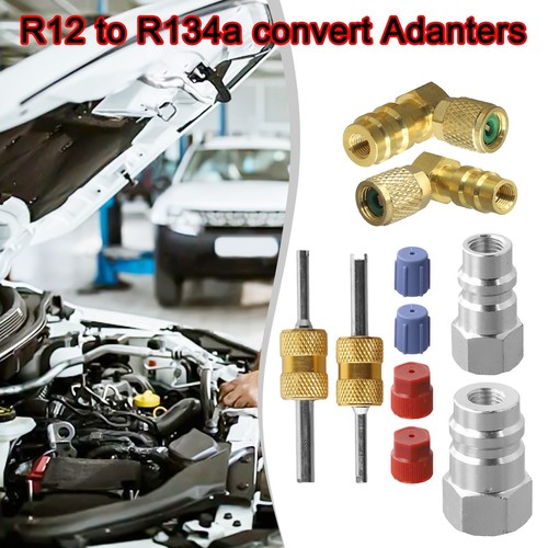Kit de conversion facile à installer R12 vers pour R134A adaptateurs de soupape - Picture 7 of 12