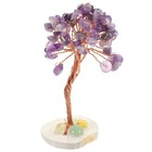 Exquisite Crystal Stone Tree Tabletop Decor Desktop Crystal Tree Shape Ornament
