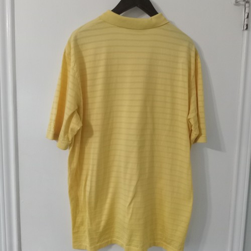 Polo Golf Ralph Lauren Polo Shirt Men's XL Yellow LOGO - Picture 2 of 7