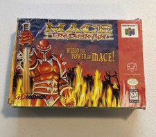Mace The Dark Age Nintendo 64 N64 Complete in Box CIB Authentic Tested Game