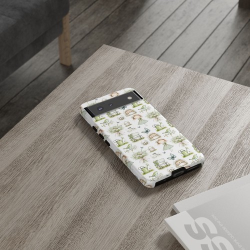 Phone Case, Elegant Girl in the Garden with Flowers and Birds - 第 171/255 張圖片