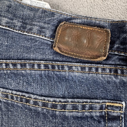 Vintage Gap Jeans Herren 32 x 30 gerades Bein mittlere Waschung Denim Hose Y2k KOSTENLOSER VERSAND - Bild 6 von 8