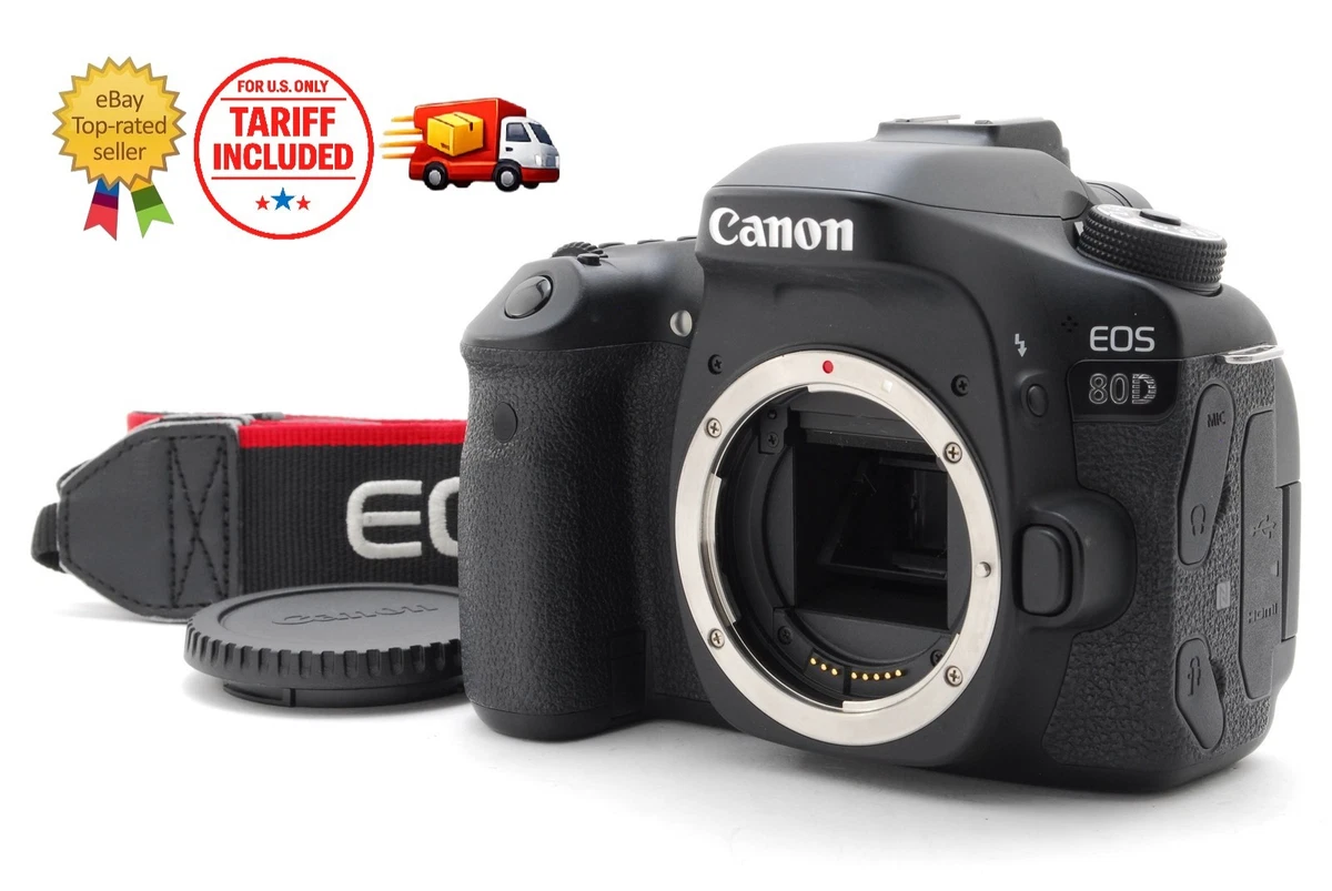 Preços baixos em Câmeras digitais Canon EOS 80D | eBay