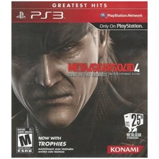 Mgs Metal Gear Solid 4 Guns Of The Patriots (PS3 Playstation 3) Brand New