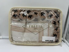 FRETTE Chine lace Euro Sham 26x26 Original $575