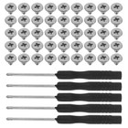  1 Set SSD Befestigungsschrauben - Metall M.2 SSD Mainboard Schrauben Kits M2x3mm mit