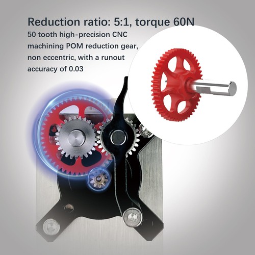 Black-Hole All Metal Direct Drive Feeding Extruder Kit Upgrade, Dual Gear Ext... - Picture 3 of 7