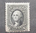 nystamps US Stamp # 85E Mint OG H $10000 Essay Rare Normal        A24x1870