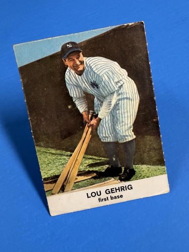 1961 GOLDEN PRESS Hall of Fame Complete 1-33 ~ RUTH GEHRIG DIMAGGIO COBB (VG-EX) - Picture 21 of 24
