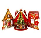 4D Pop Up Christmas Card Cats Tree Deco Santa Claus Penguin Bear Gift Merry Xmas