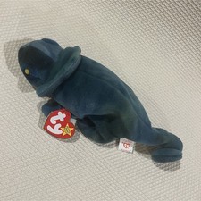 Ty Beanie Baby Rainbow Chameleon Plush Toy 1997 Retired Original with Tag