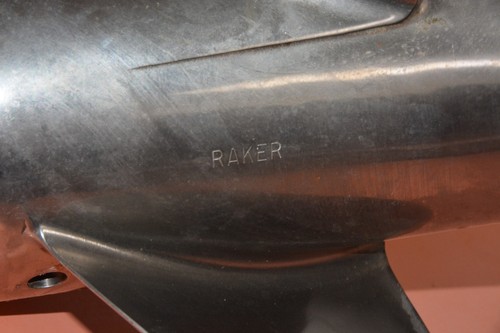 VG OMC, Johnson, Evinrude Raker 14 1/2 x 24 Stainless Boat Propeller 394755 - Bild 4 von 6