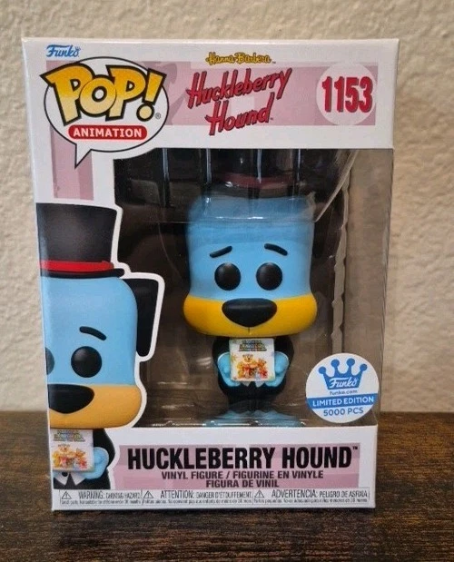 Funko Pop Animation Hanna Barbera Huckleberry Hound #1947 SDCC 2025 LE 500 Pink