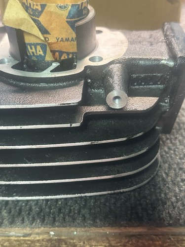 Yamaha DT100B DT 100 B 1975 limpio cilindro jarra barril .012 437-11311-00-00 - Imagen 6 de 11