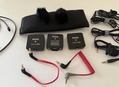 Rode Wireless GO II Wireless Microphones