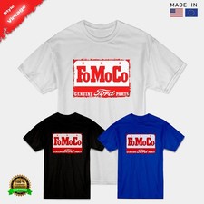 FoMoCo - Genuine Ford Parts Vintage Style Heavy Cotton T- Shirt