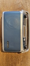 Roberts R9924 Portable Silver Radio. Cracklly Speaker. Sold As Seen