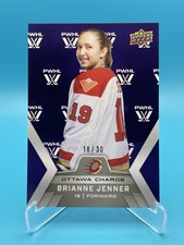 2024-25 Upper Deck PWHL Showcase Brianne Jenner Logo Variant 18/30 #5 Ottawa