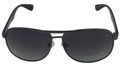 Timberland Gunmetal Mens Plastic Square Aviator Polarized Sunglass TB7151. 8D - Picture 2 of 13