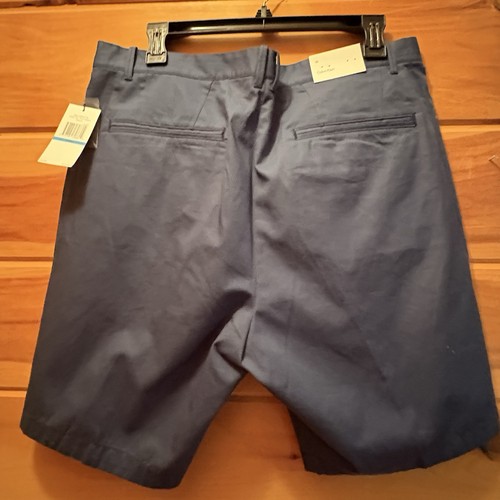 Calvin Klein Shorts blau vorne flach klassischer Stil 36 W neu mit Etikett - Bild 7 von 10