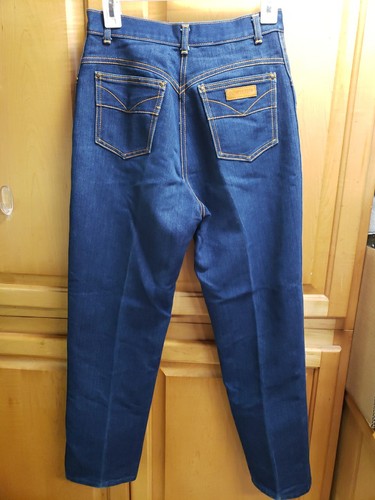 VINTAGE PS Gitano Jeans Womens Size 12 Blue Denim High Waisted Tapered Mom - Picture 2 of 23