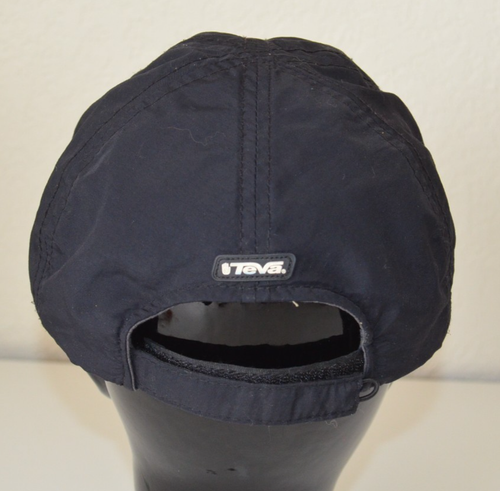 Teva Strapback Hat Black One Size Adjustable Gore-Tex Nylon Soft Mesh Lining - Picture 6 of 11
