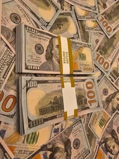 50 or 100pcs 100 bill Replica Money Prop for Pranks & Movie Production