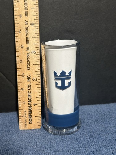 Pair Royal Caribbean Crown Anchor Logo Shooter Shot Glasses ~ Made in FRANCE - Bild 6 von 24