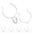  5 PCS Jar Wire Clamp Lock Buckle Canning Lid Food Storage Jars Locking Part