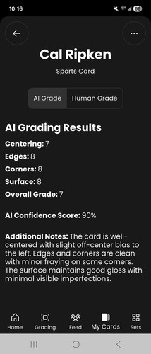 1992 Bowman #400 Cal Ripken Jr...Ai App Graded At 7.75..PRISTINE CONDITION! - Picture 3 of 4