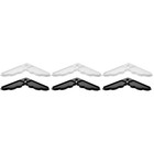 6 Stück drehbarer Toilettenartikelständer Toiletten-Ecklagerregal