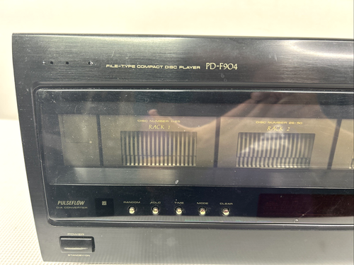 Reproductor de CD de 100 discos Pioneer PD-F904 Jukebox probado sin control remoto usado en excelente estado algo de desgaste - Imagen 2 de 9