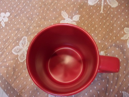 Pendleton Red with Multi Color Stripes Coffee Mug- New - Picture 3 of 4