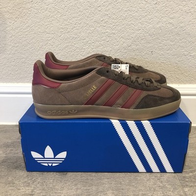 New Adidas Original Gazelle Sneakers Earth Strata Red Brown Men s Shoes Size 9
