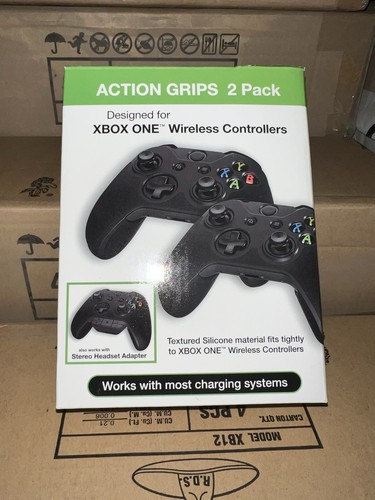 Action Grips Xbox One Pack x4 – Coques Silicone Manettes Officielles RDS BigBen - Imagen 5 de 6