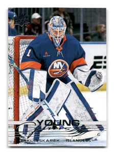 2025-26 Upper Deck Series 1 - Jakub Skarek Young Guns Rookie #244 STOCK PHOTO