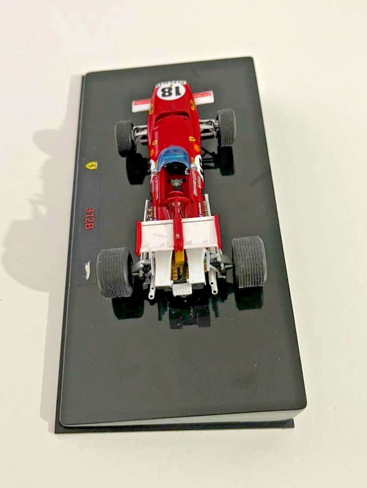 Model Ferrari 312B Jacky Ickx Canadian Gp 1970 1/43 Hotwheels Elite F1 - Immagine 3 di 4
