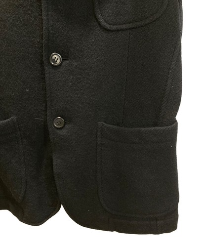 COMME des GARCONS HOMME DEUX wool jacket Size: S Black Men DL-J054 - Picture 6 of 6