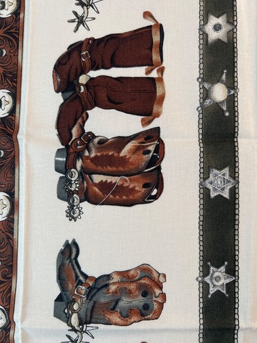 Fabric RARE 90s Alexander Henry Rough Wear Stripe Horseback Rider Attire 19 x 44 - Picture 5 of 10