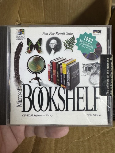 Microsoft Bookshelf 1993 Edition (PC, CD-ROM Reference Library)