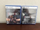 Sealed PlayStation 5 Resident Evil Lot! 3 and 4!