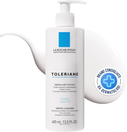 La Roche Posay Toleriane, Fluido Detergente E Struccante, per Pelle Sensibile E - Foto 5 di 12