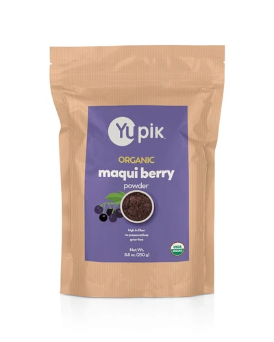 Organic Powder Superfood, Maqui, 8.8 Oz, Non-GMO, Vegan, Gluten-Free, Pack of 1