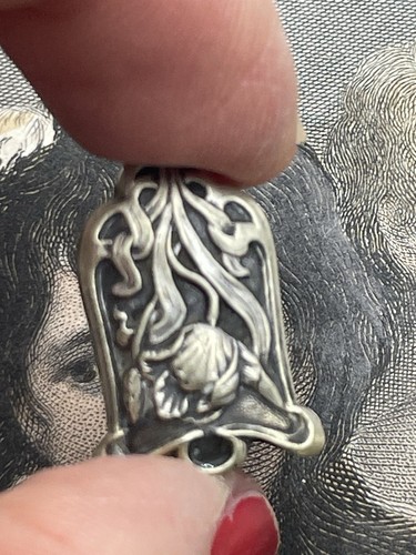 Ancienne Virole de Couteau Art Nouveau Jugendstil Knife End - Bild 3 von 5