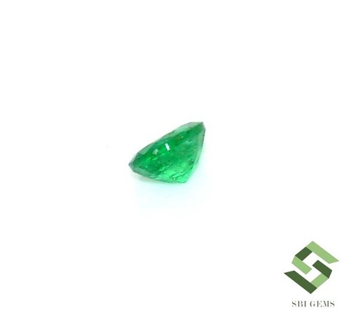 6 mm Certified Natural Emerald Round Cut 0.74 CTS Untreated Loose Gemstone - Picture 7 of 8